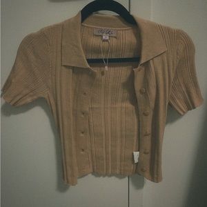 Verge Girl Button Up Tee